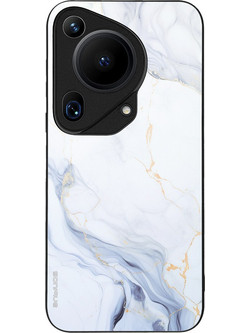 Sonique Marble Series Back Cover White 02 (Huawei Pura 70 Ultra)