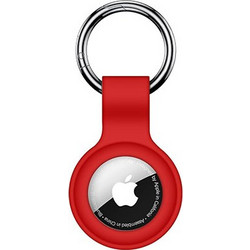 AirTag Premium Silicone Case - Κόκκινο