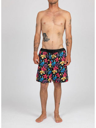 Rusty Lilies Elastic Boardshort