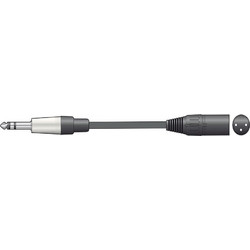 Chord S6J-XM600 Kαλώδιο Ήχου 6.3mm TRS Jack Plug - XLR Male 6m (Τεμάχιο)