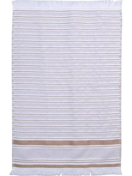 Ποτηρόπανο 521 2 Beige Anna Riska 50x70cm 100% Βαμβάκι