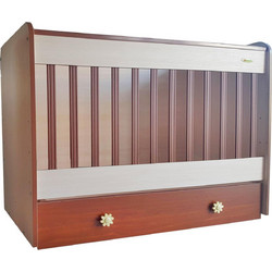 Beboulino Ήρα Πολυμορφική Κούνια για Στρώμα 60x120cm Οξιά Καρυδιά