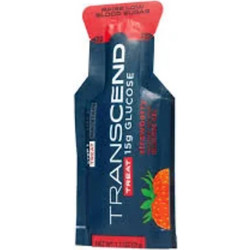 Menarini Transcend Glucose Gel Strawberry 15gr