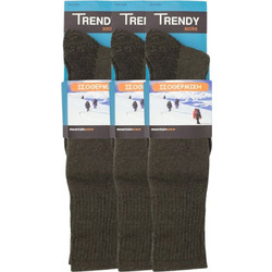Ισοθερμικές Κάλτσες Σετ 3 Τεμαχίων Trendy Χακί