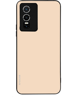 Sonique ColorBloc Series Θήκη Vivo Y74s / Y76 5G Beige