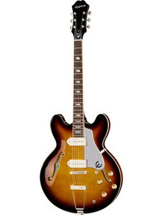 Epiphone Casino Ηλεκτρική Κιθάρα 4/4 Hollow με Μαγνήτες HH & Ταστιέρα Indian Laurel Vintage Sunburst