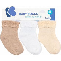 Κάλτσες Σετ 3τμχ Thermal Kikka boo Beige 31110020085