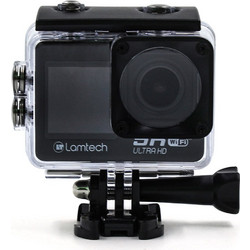 Lamtech 5K/Eis Dual Screen Action Camera 5K με WiFi και Οθόνη 2" Μαύρη