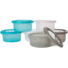 Bo Jungle Δοχεία Αποθήκευσης Τροφής Turquoise 6x300ml