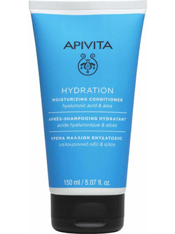 Apivita Hydration Υαλουρονικό Οξύ & Αλόη Φυτικό Conditioner για Επανόρθωση & Φριζάρισμα 150ml