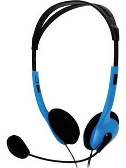BasicXL BXL-HEADSET 1 On Ear Ακουστικά Υπολογιστή με Μικρόφωνο & 3.5mm Jack