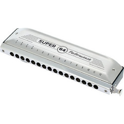 HOHNER Super 64 Φυσαρμόνικα χρωματική φυσαρμόνικα Nτο Ματζόρε