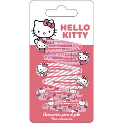 Hello Kitty Cute 6-piece hair clip set