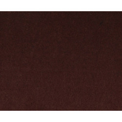 Τσόχα καφέ σκούρο (marron) 30cm x 30cm 2mm