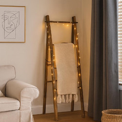 Σκάλα - Κρεμάστρα Nextdeco ανακυκλωμένο ξύλο teak Υ123xΜ53xΠ65/12εκ