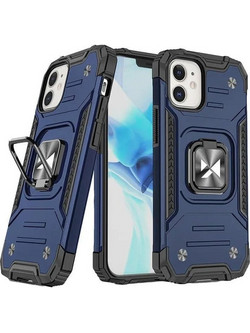 Wozinsky Ring Armor Case Back Cover Blue (iPhone 14 Plus)