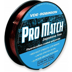 Πετονιά Robinson Pro Match 0.18mm 150m Fluorocarbon RO.03PRMA-18