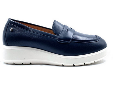 Impronte Γυναικεία Ανατομικά Loafers Moka IL51561a Navy