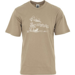 Franklin & Marshall Ανδρικό T-shirt Κοντομάνικο - BEIGE