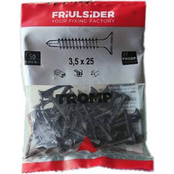 Friulsider Τρυπανόβιδα Γυψοσανίδας 3.5 Χ 2.5 σετ 50τμχ 19678135025
