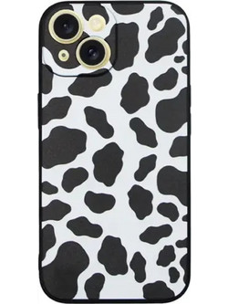 Vivid Silicone Case Apple Iphone 15 Leopard Black - (CS-Lpr B-2403001)