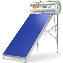 Panthermica Ηλιακός Θερμοσίφωνας 160lt 2.5m² Glass Διπλής Ενέργειας