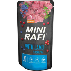 Dolina Noteci Rafi Grain Free Mini Adult with Lamb , Blueberry & Cranberry 150gr