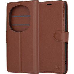 Techsuit Leather Folio Θήκη (Honor Magic6 Pro) Brown