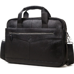 Legend - LGDBAG-2025 - Black - ΔΕΡΜΑΤΙΝΗ ΤΣΑΝΤΑ - black