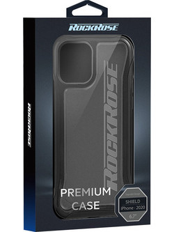 Rockrose Shield Back Cover Black (iphone 12 mini)