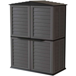 ARTPLAST Αποθήκη κήπου 1510x830x2000mm Μαύρο Γκρι (SHEDBA/N)