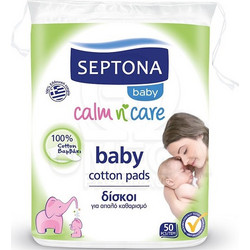 SEPTONA - Calm N' Care Baby Cotton Pads | 50pcs