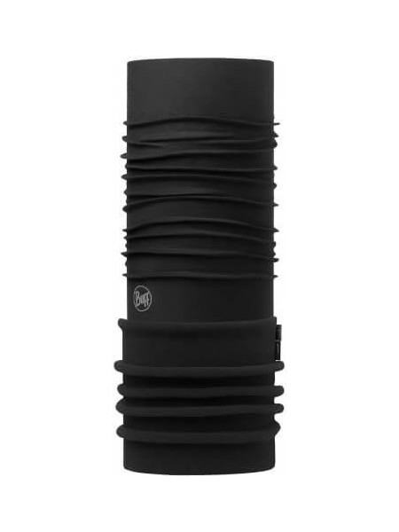 Μαντήλι Polar Solid Black με fleece BUFF