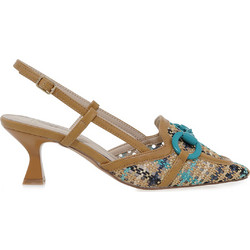 Exe CAPRI-500 Γόβες Slingback με Λεπτό Ψηλό Τακούνι Μπεζ U470050038K1