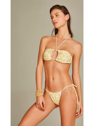 Danielle Bikini In Yellow Leopard Print
