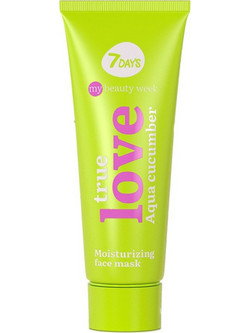 7Days MB True Love Moisturizing Κρεμώδης Μάσκα Προσώπου για Ενυδάτωση με Αγγούρι 80ml