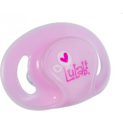 Lulabi Night Ορθοδοντική Πιπίλα Σιλικόνης Νυκτός 6m+ Pink