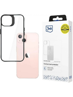 3mk Satin Armor Back Cover Black (iPhone 14 Plus)