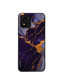 Sonique Marble Series Θήκη Μωβ (Vivo Y01 4G)