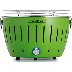 LotusGrill G280 Green Ανοξείδωτη Ψησταριά Κάρβουνου Στρογγυλή Επιφάνειας 26cm