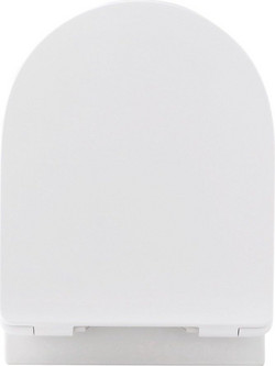 Scarabeo Moon Καπάκι Λεκάνης D-Shape Πλαστικό Slim Soft Close Λευκό 502-5535BS-300