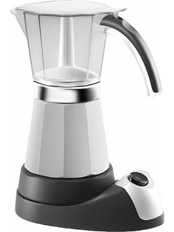 Delonghi EMKM 6 Alicia Ηλεκτρικό Μπρίκι Espresso 450W 6Cups Λευκό