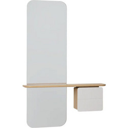 Καθρέπτης Τοίχου One More Look 5620C5620-7 78x15x118cm Oak Nuance Mist Umage