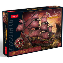 Puzzle CubicFun Queen Anne's Revenge Anniversary Red Edition 3D 391 Κομμάτια