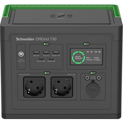 Φορητός Σταθμός Ενέργειας Schneider OffGrid 730 738Wh (PPS730-GR)