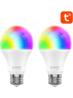 Gosund WB4 Smart Λάμπα LED RGBW E27 A60 800lm 2τμχ