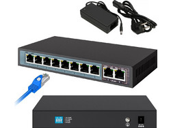 Extralink Ceres Unmanaged L2 Switch με 8 Θύρες Ethernet 100Mbps και 2 SFP θύρες