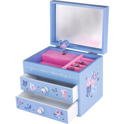 Tinka - Jewelry Box with Music - Butterfly (8-803902)