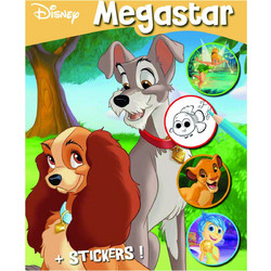 Disney - Megastar Colouringbook - Movie start