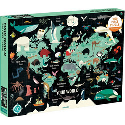 Puzzle Mudpuppy Your World 1000 Κομμάτια